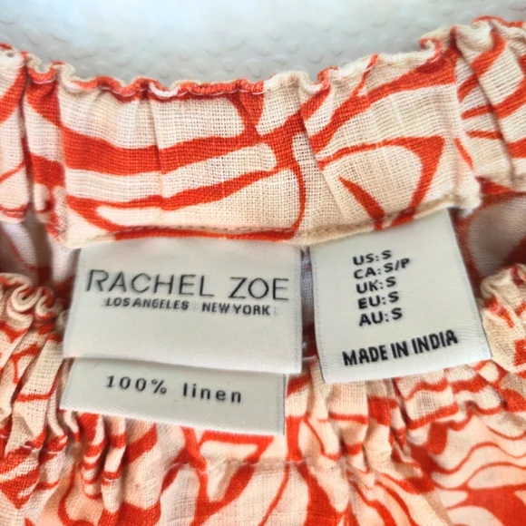 Rachel Zoe Linen Halter Top - Picture 2 of 8